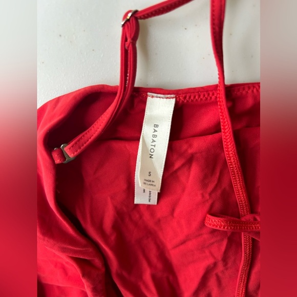 Aritzia Red Bodysuit - Picture 2 of 3